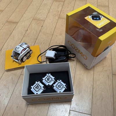 ANKI COZMO Interactive Robot Toy Complete Cosmo Cubes Charger Box 300-00046