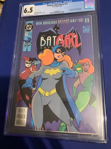 Rare CGC Graded 6.5 Batman Adventures 12 1st Appearance of Harley Quinn