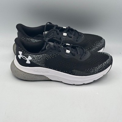 Under Armour HOVR Turbulence 2 Womens Running Shoes 8 Black Grey 3026525-001