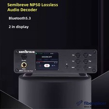 Semibreve NP50 Lossless Audio Decoder Bluetooth5.3 Headphone Amplifier DAC -new