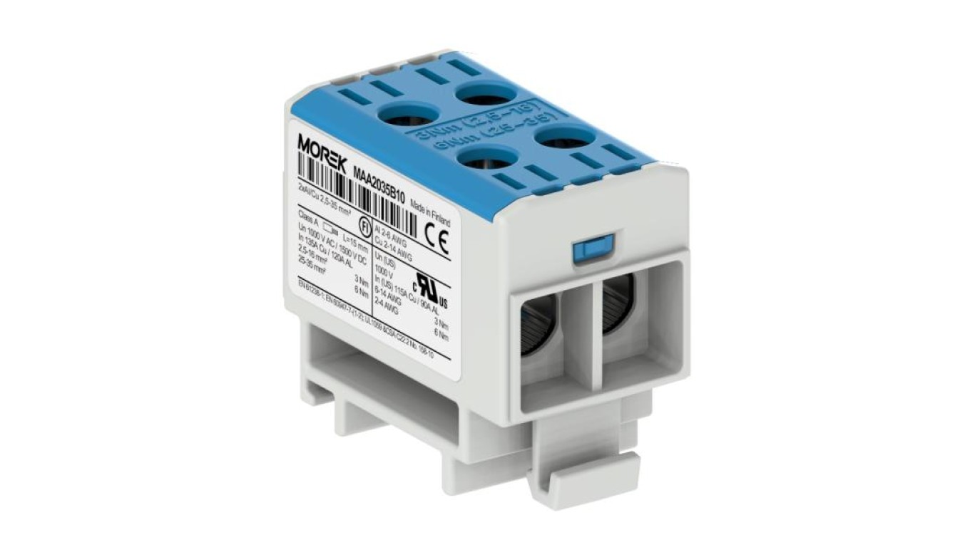 Fitting OTL35-2 Color Blue 2xAl/Cu MAA CLAMPS MAA2035B10