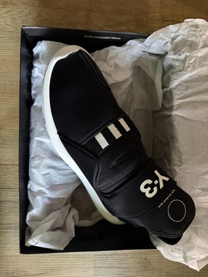 Adidas Y-3 Suberou BC0899 Sneaker (Size 10.5, Black, White)
