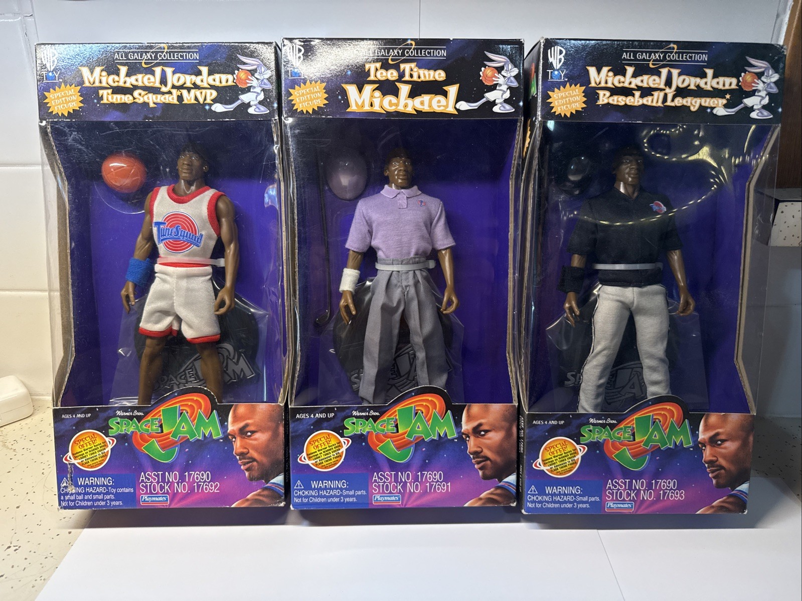 1996 Michael Jordan Space Jam Galaxy Collection 9