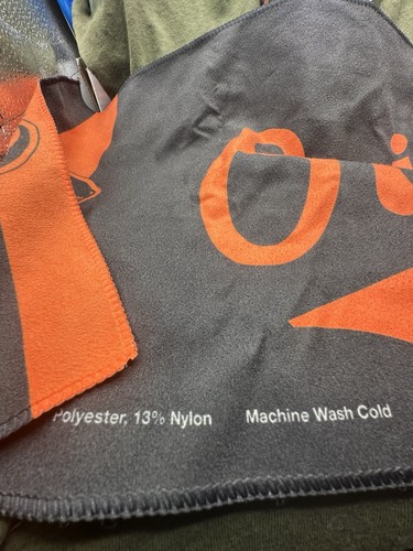 MLB Baltimore Orioles Cooling Towel Sports Towel 20 Degree Cooler. 2 Sided Print - Picture 14 of 17