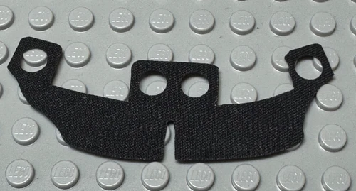 Black Cloth Skirt/Hakama/Waist Cape For LEGO® Minifigures, Clones, Ninjas, More!