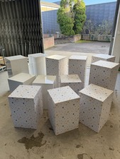 Shop Display Metal Plinths Display Units Heavy Duty Fire Proof Durable Quality