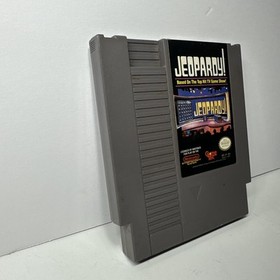 Jeopardy! NES Game Cartridge 1988 GameTek Tested Working