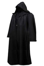 Men Hooded Robe Cloak Knight Fancy Cosplay Costume