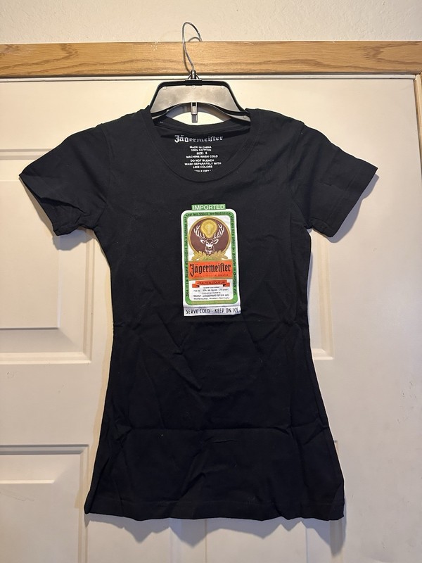 Jagermeister T-shirt Women’s Size S Slim Fit New In Package
