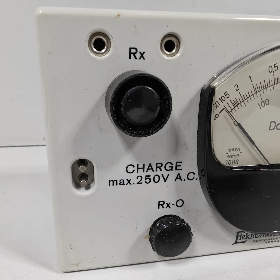 Davo-meg Typ ME2 Meter - Ungeprüft, Für Teile Oder Reparatur - Bild 3 von 4
