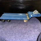 VINTAGE 1950’s TONKA LOWBOY TRAILER ORIGINAL PAINT BLUE  1954 1955