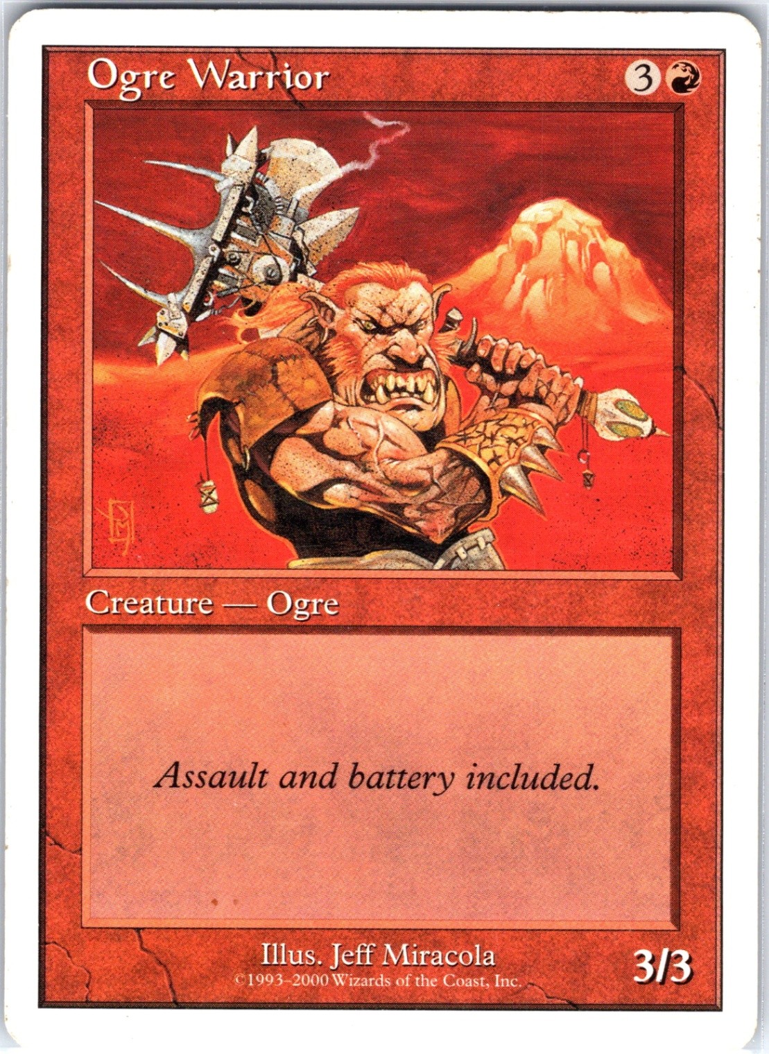 Ogre Warrior C Starter 2000 Magic the Gathering LP
