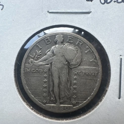 1920 S Standing Liberty Quarter VF