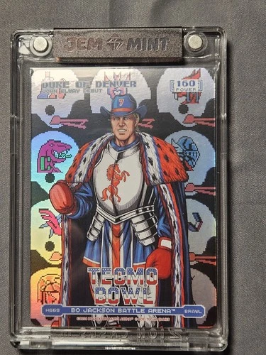 2026 Bo Jackson Battle Arena Tecmo Brawl Helmet Duke Of Denver John Elway H669