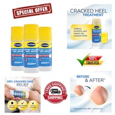 Intensive Foot Repair Balm 2.5oz - Dr. Scholl's for Dry Cracked Heels, 3-Pack