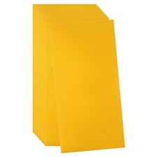 10pcs Peel and Stick Marble Wall Panels 31.5"x15.7" Brick Wallpaper, Yellow