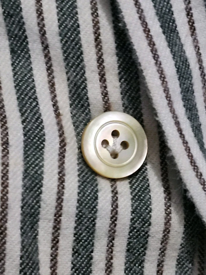 Camicia sartoriale uomo Kiton taglia M - Immagine 3 di 4