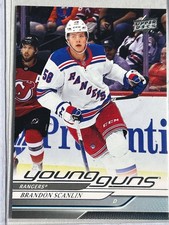 2024-25 Upper Deck Young Guns #454 Brandon Scanlin - New York Rangers