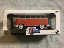 2014 M2 Diecast 1960 VOLKSWAGEN MICROBUS DELUXE USA MODEL 1/24 NEW R45