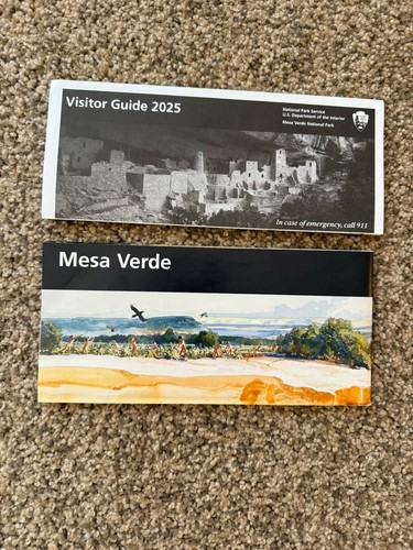 Mesa Verde National Park Brochures Map Booklets 2025 Newest Version NPS - Bild 6 von 6