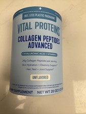 Vital Proteins Collagen Peptides Powder Advanced with Hyaluronic Acid  Vitamin