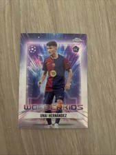 2025 Topps UEFA Club Competitions Unai Hernandez #WK-10 RC Wonderkids