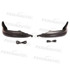 Front Bumper Lips Spoiler Pair For 2003 2004 Toyota Corolla Splitter 2pcs