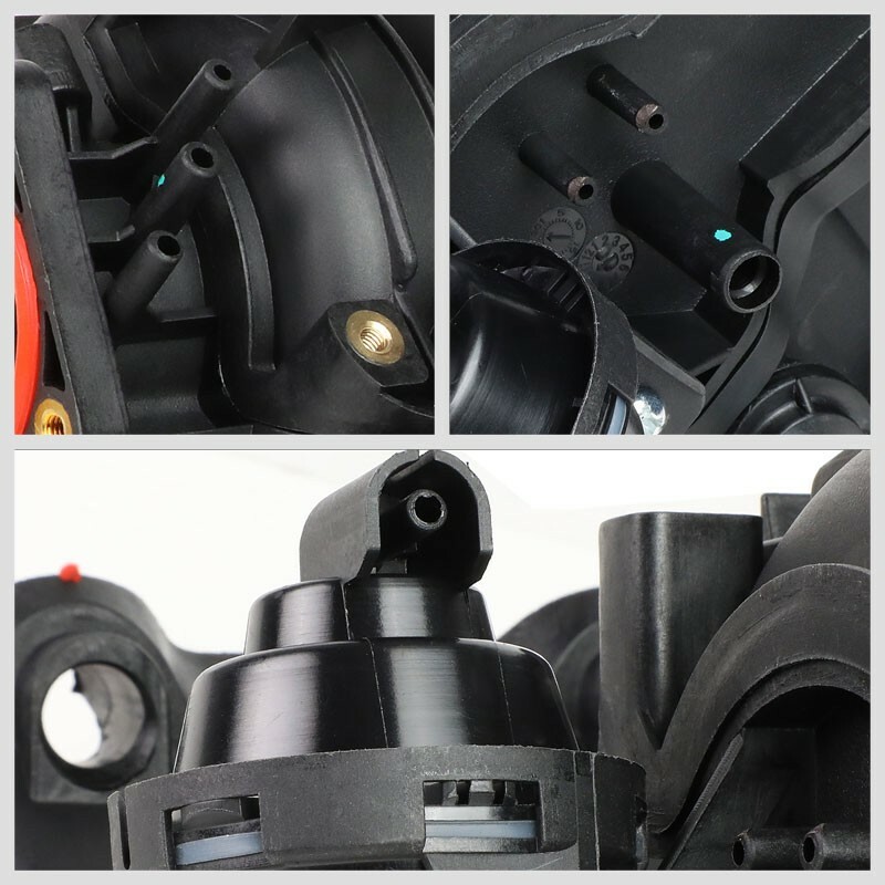 Black ABS Plastic Intake Manifold Assembly For Buick Excelle/Daewoo