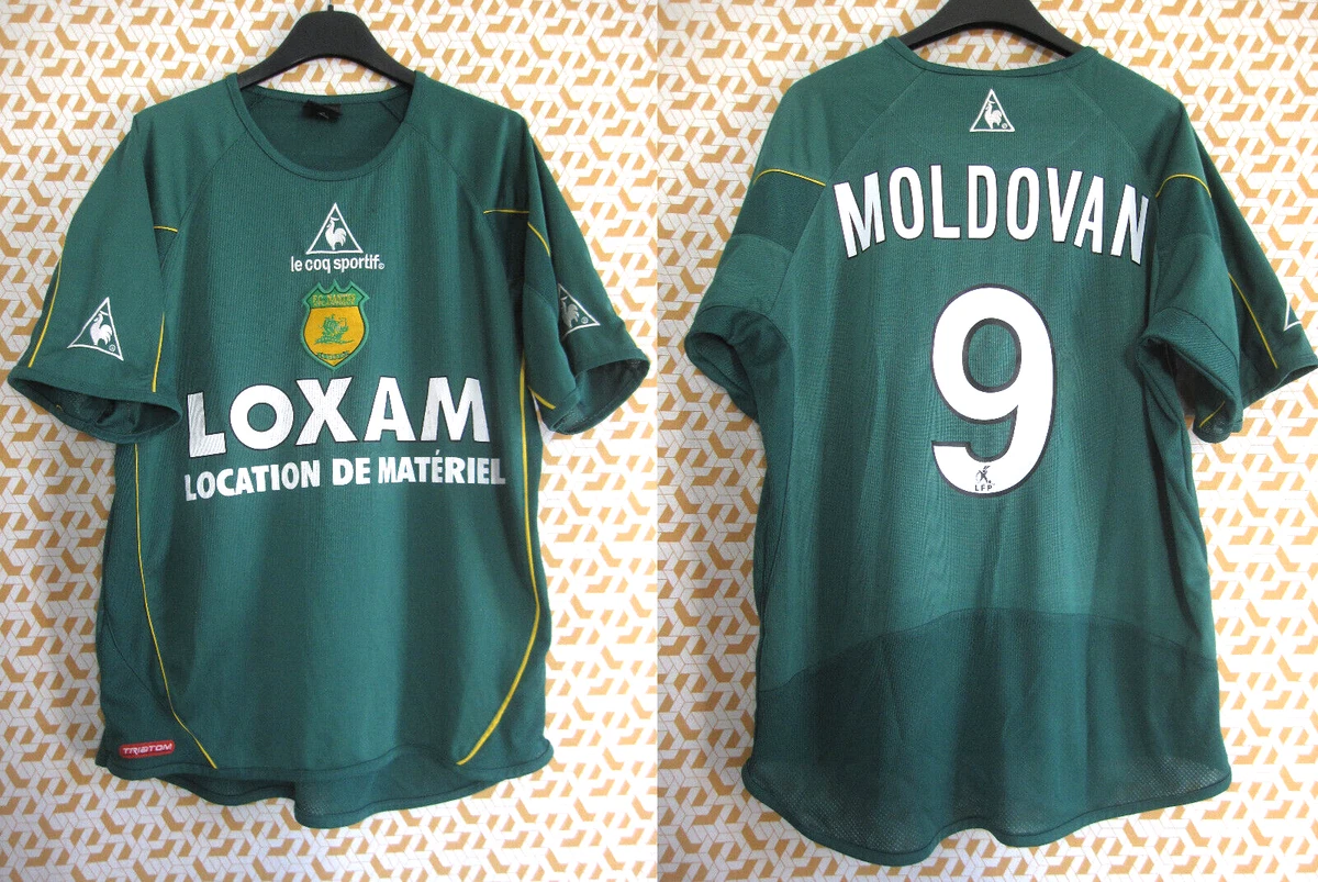 Maillot Vintage FC Nantes – Le Coq Sportif – Vert – Tailles XS Et M – Homme – Occasion