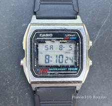 RARE Vintage Casio W-520u Module 643 Digital World Time