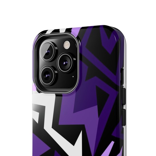 Purple Abstract Shapes Art Phone Case for iPhone & Samsung Galaxy Phones - 第 49/108 張圖片