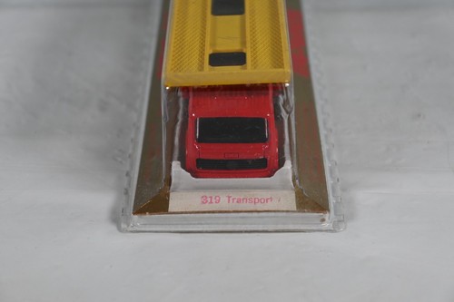 Vintage Majorette 1/64 #319 Transporter: Semi Car Hauler - ungeöffnet - Bild 8 von 9