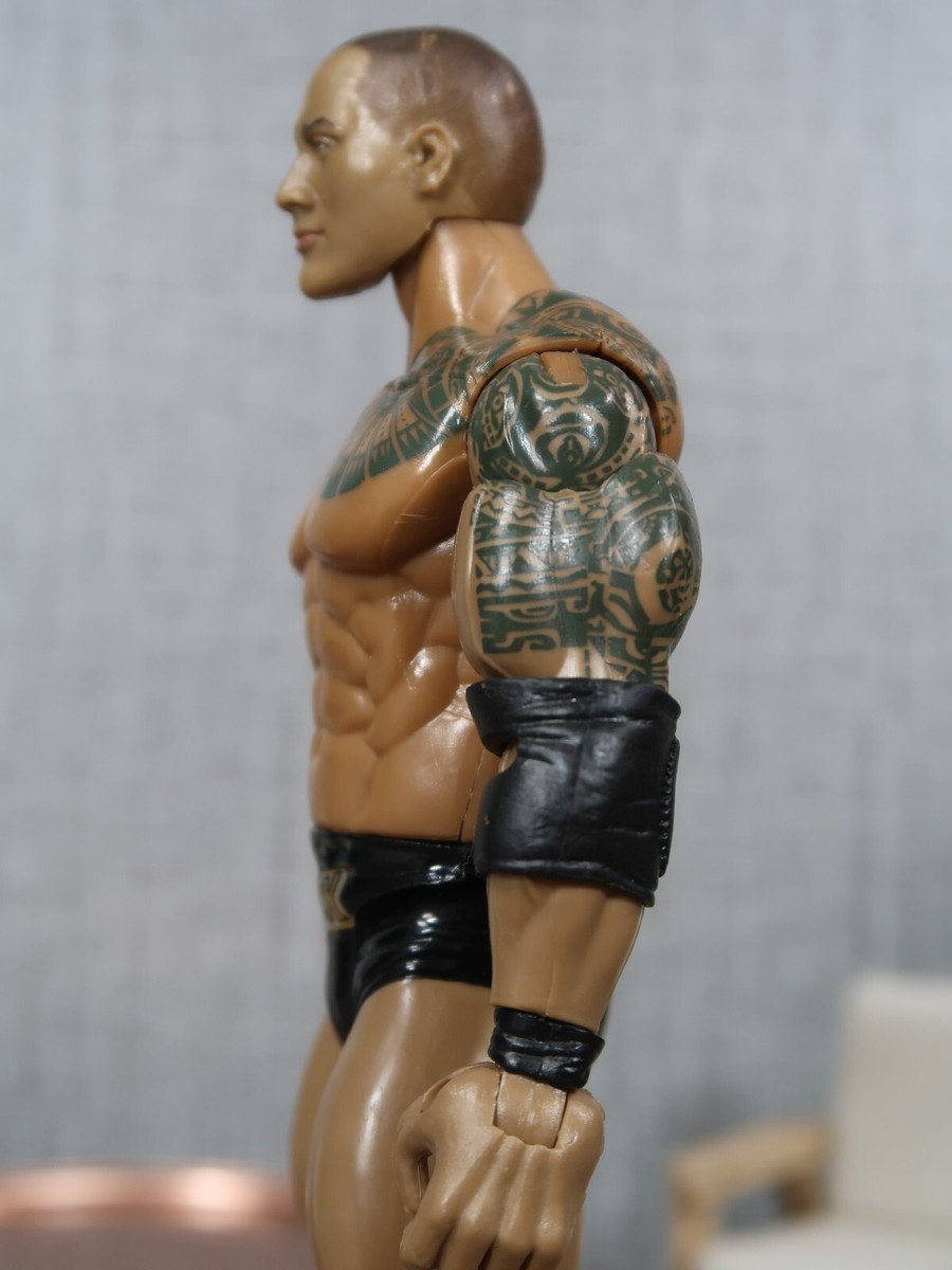 WWE Jakks Pacific Unreleased The Rock Figure! | eBay