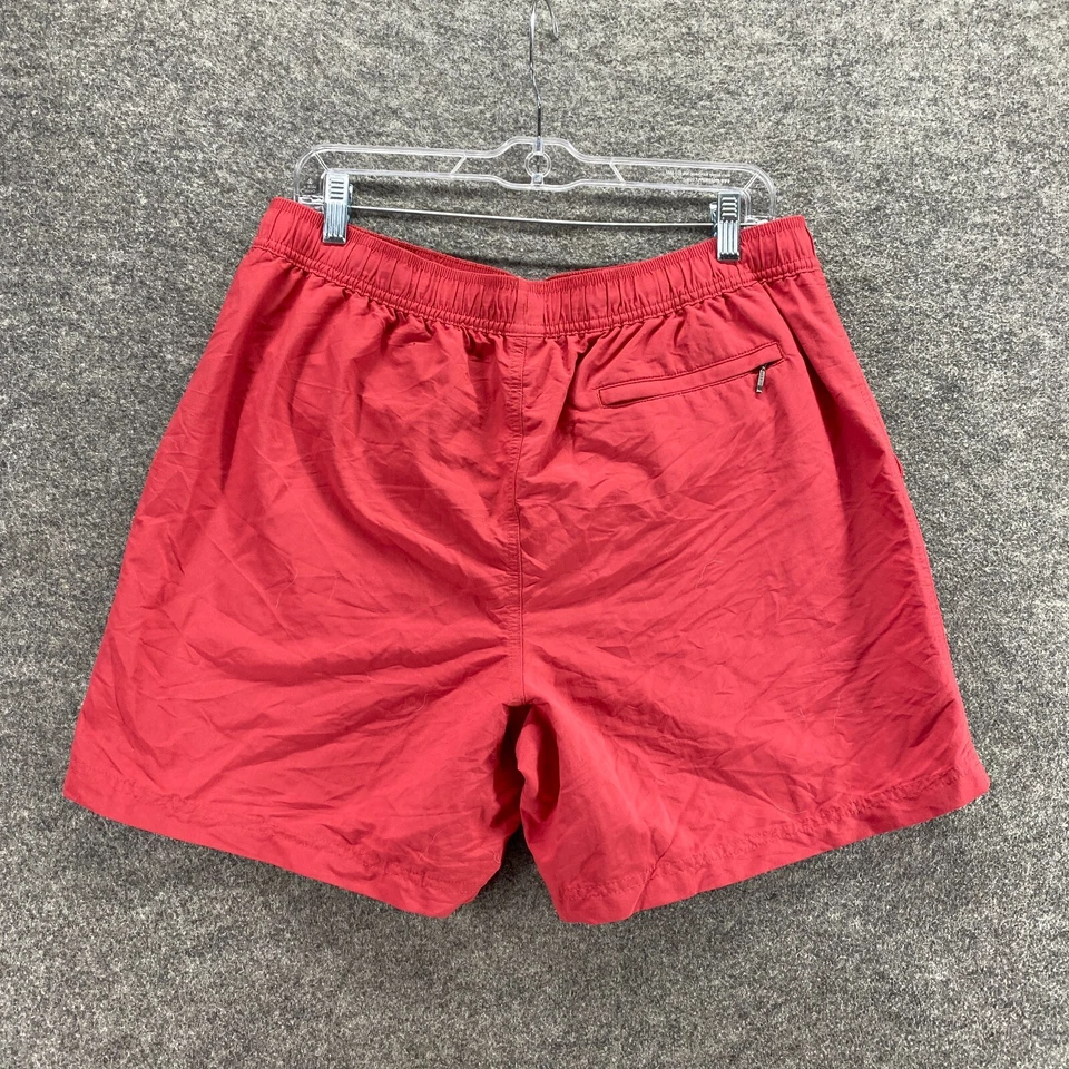 Карибские плавки мужские L большие красные без застежек с подкладкой высокая талия эластичные - Изображение 2 из 4