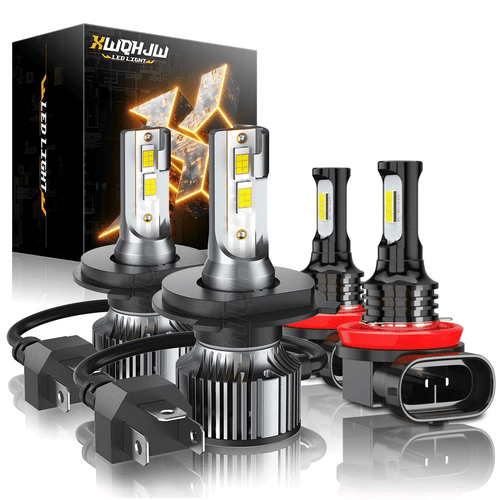 For Suzuki Aerio 2002 2003-2007 Combo H4 H11 LED Headlight High Low Bulbs Kit