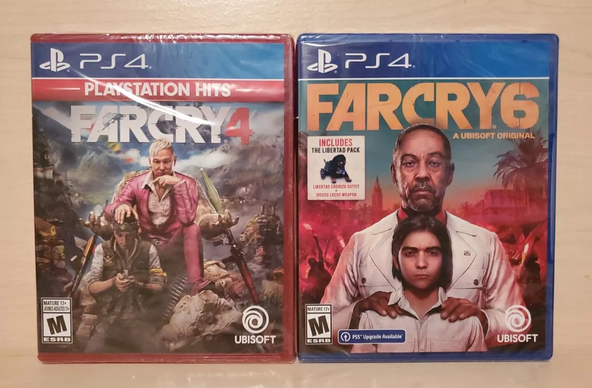  Far Cry 4 + Far Cry 5 (PS4) : Video Games