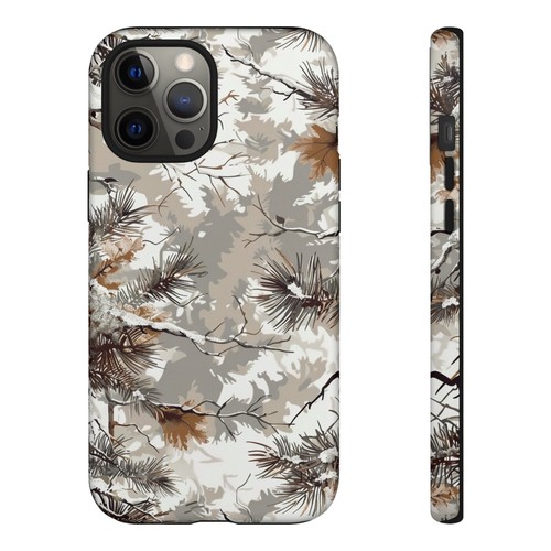 Phone Ink - Tough Case for iPhone Galaxy Pixel - Winter Camo Tree - 第 74/181 張圖片