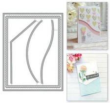 Metal Cutting Die Stencils Frame Scrapbooking Making Cards Decorative Embossing