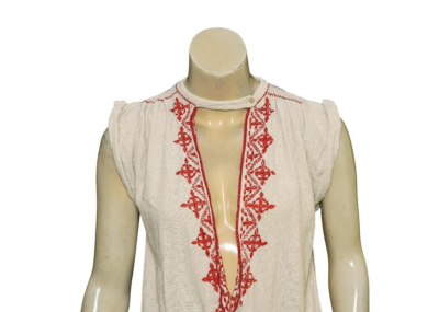 ［＿］ Ulla Johnson Dress XS 2 Women's Casual Embroidered Straight Mini