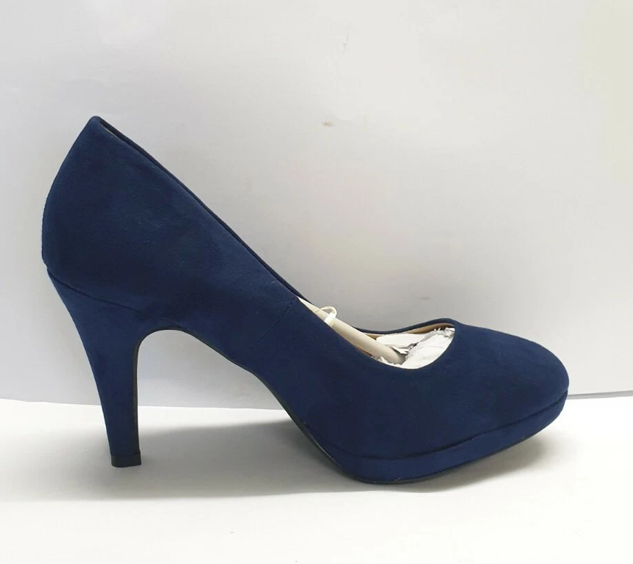 Debenhams blue heels clearance