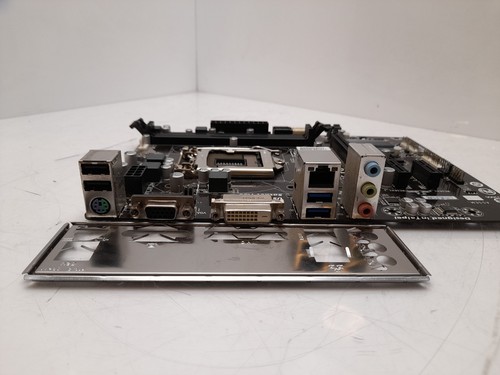 Placa madre Gigabyte GA-H81M-DS2V zócalo LGA1150 DDR3 MicroATX con escudo de E/S - Imagen 2 de 5
