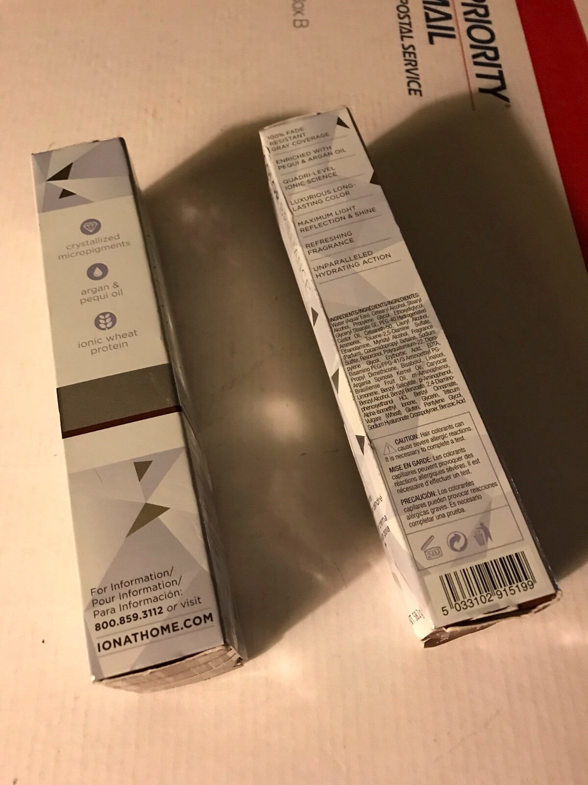 ion Color Brilliance MA&Euml;LYS Medium Ash Brown Permanent Cream Hair Color Lot of 2