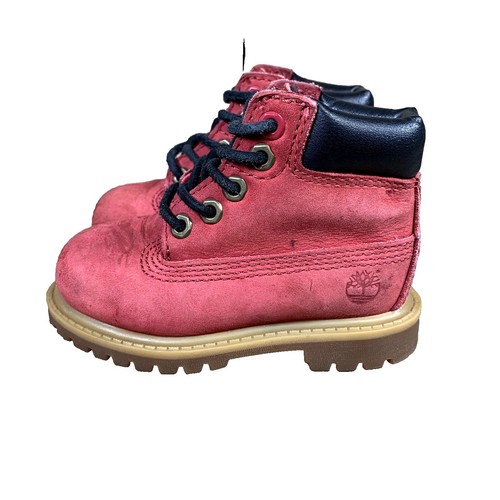 Youth Timberland Roll Top Boot 'Red' Kids / TB0A16BV 626 / Size 1