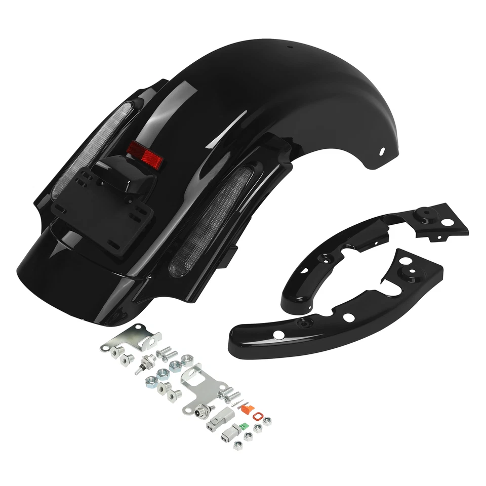 Sistema de guardabarros trasero para Harley CVO Touring Road King Electra Street Glide 2009-13 Foto 2 de 4