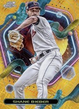 [DIGITAL] Topps Bunt - Shane Bieber - Cosmic Chrome 23 S2 - Gold Base