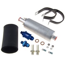 Genuine Walbroti Gsl392 255lph Inline Ext Fuel Pump 6an Fitting Check Valve