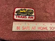 Trans Am Auto Car Sew On Patch