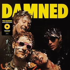 THE DAMNED - The Damned (Self Titled YELLOW Vinyl LP) 2022 BMGCAT705C NEW/SEALED