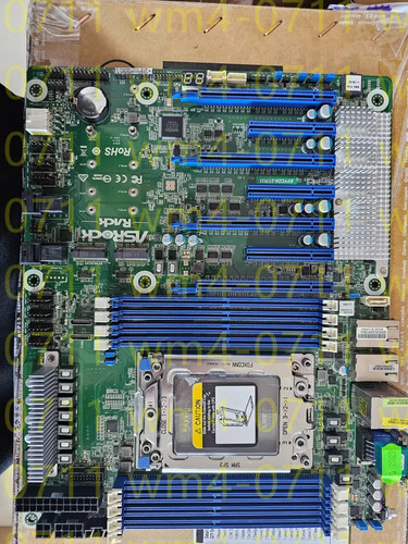 ASRock EPYCD8-2T motherboard supports EPYC 7001/7002 7 PCIE dual M2 SSD