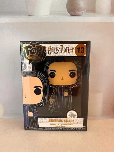 Funko POP! Harry Potter Enamel Pin SEVERUS SNAPE #13 New Sealed Mint